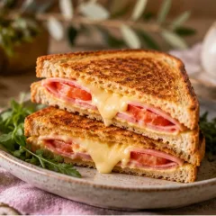 Ham, Cheese & Tomato Toastie